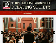 Tablet Screenshot of debating.perso.rezel.net